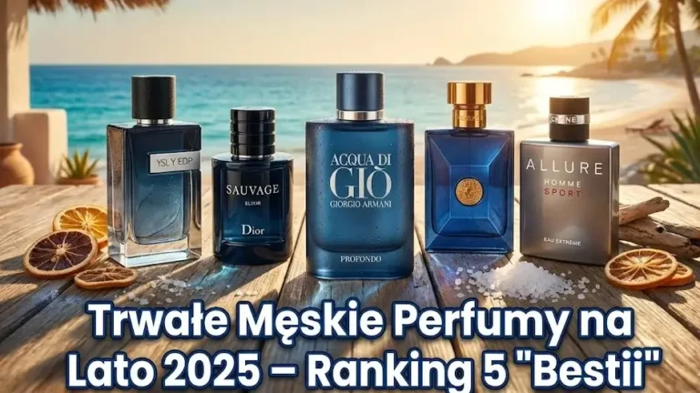 Trwałe Męskie Perfumy na Lato 2025 – Ranking 5 "Bestii"